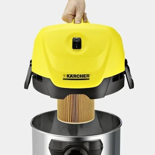 Aspirateur Souffleur – Wd3 – 1000 W – Jaune/Inox Karcher