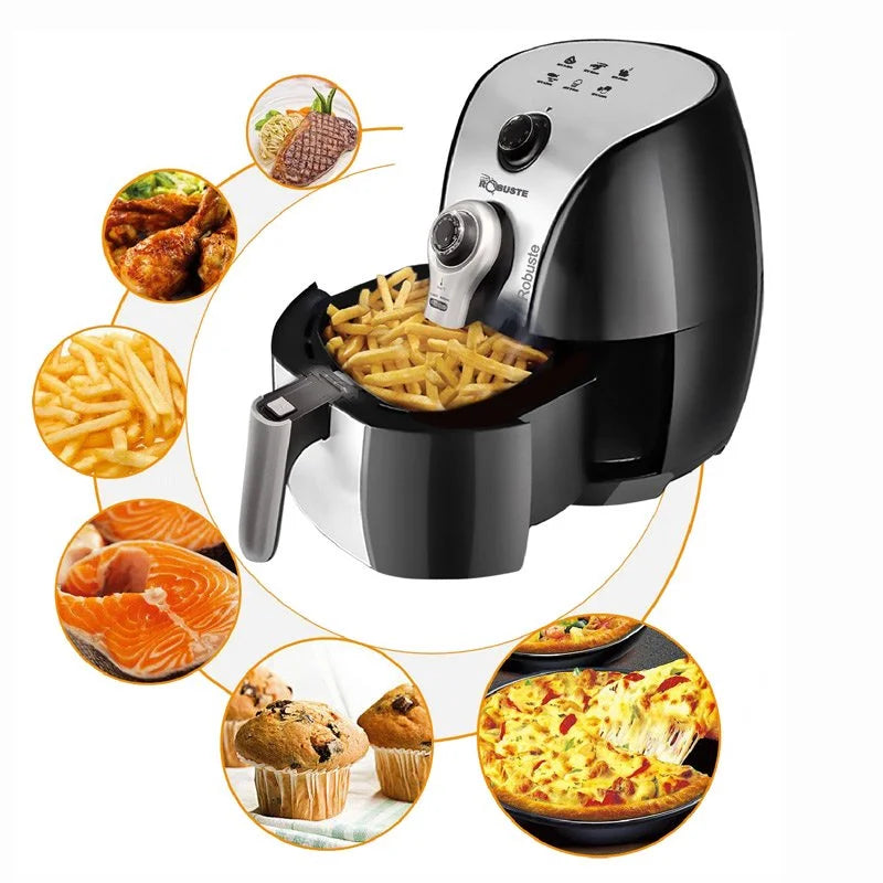 Friteuse sans huile Air Fryer 3.2L 1500W Robuste AF3
