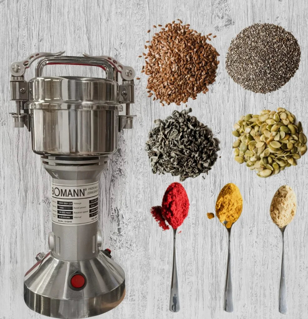 Moulin Professionnel à café et épices 200 G 1300 W Bomann Original KSW 6505 CB