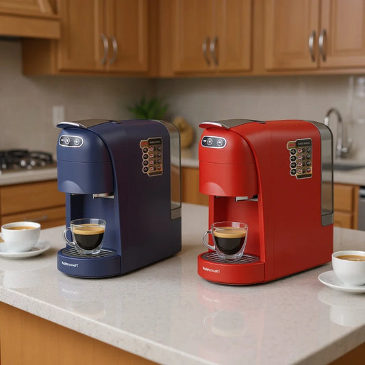 Machine a café 4 en 1 Café poudre et Multi-Capsules 20 Bars 1400W MultiSmart MS-CF2102