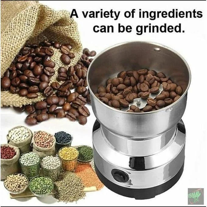 BRANDMANN Mini moulin à café & épices INOX électrique 300ml